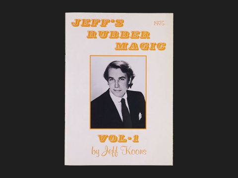 Jeff’s Rubber Magic by Jeff Koons, 1975